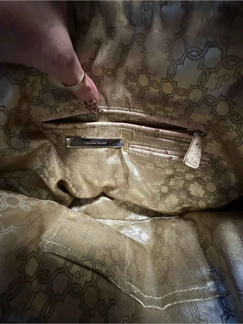 Ivanka Trump real leather